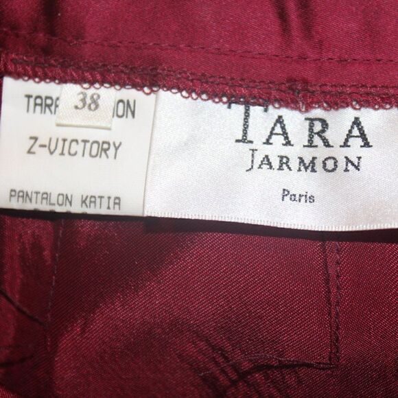 Tara Jarmon Burbury Pants Women Size 38 - Picture 10 of 10